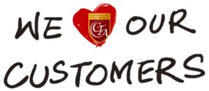 Logo featuring a red heart with 'GFA' initials and text.
