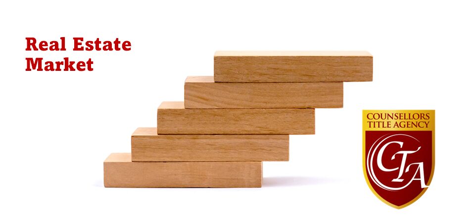 Wooden blocks arranged like ascending stairs.