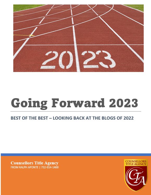 Track lanes with '2023' marking symbolizing moving forward into the year.