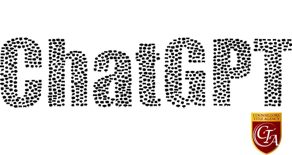 Black dotted text spelling 'ChatGPT' on white background.