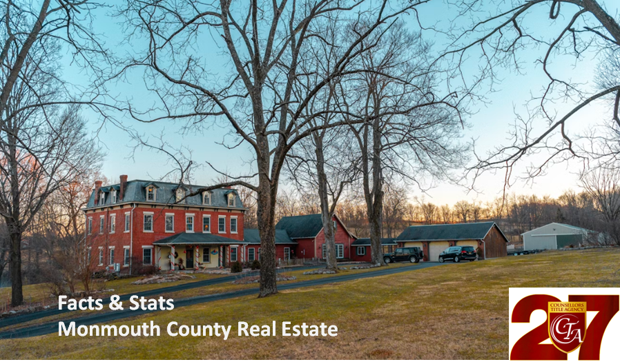 Historic house with trees in Monmouth County.
