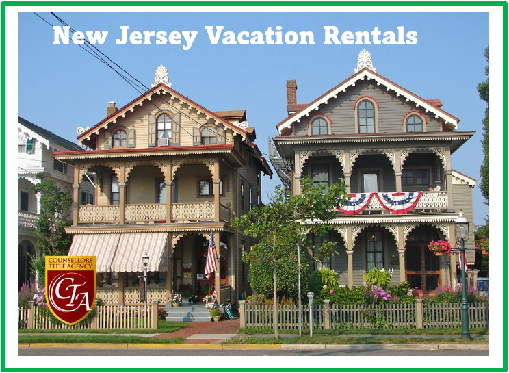 Victorian houses for New Jersey vacation rentals.