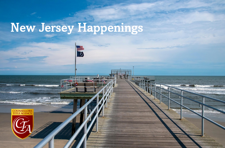 New Jersey boardwalk with ocean view.