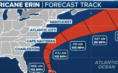 Hurricane Erin Advisory – August 21, 2025
