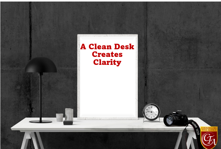 Why All Success Starts With A Clean Desk