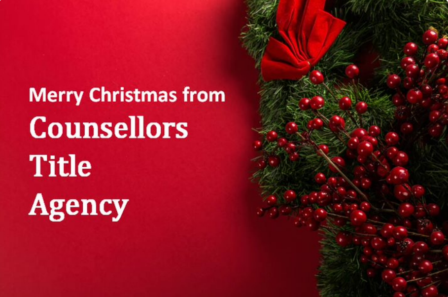 Merry Christmas from Counsellors Title