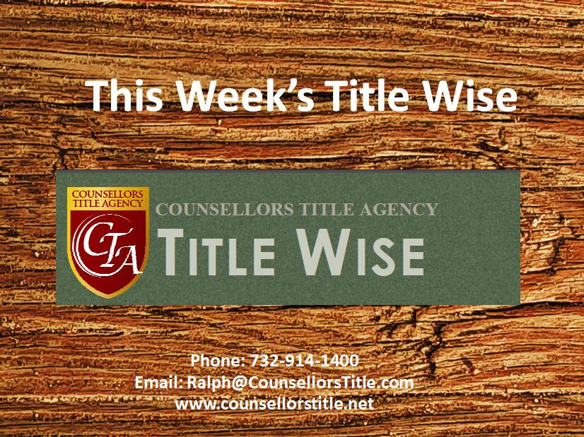 Title Wise banner over a wood texture